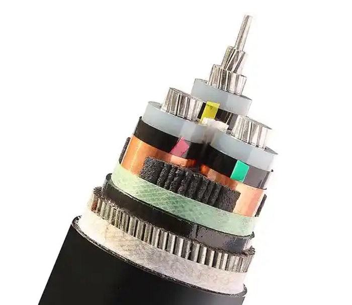 铝芯高压电缆YJLV32铠装